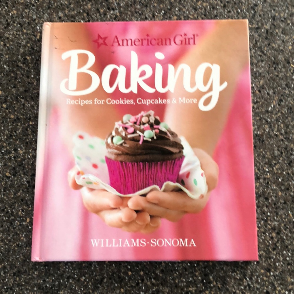 BOTH American Girl Baking Book & Fun Stuff Finger Food Book